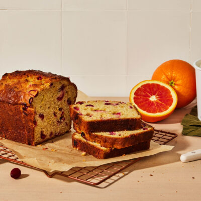 cranberry orange quick bread